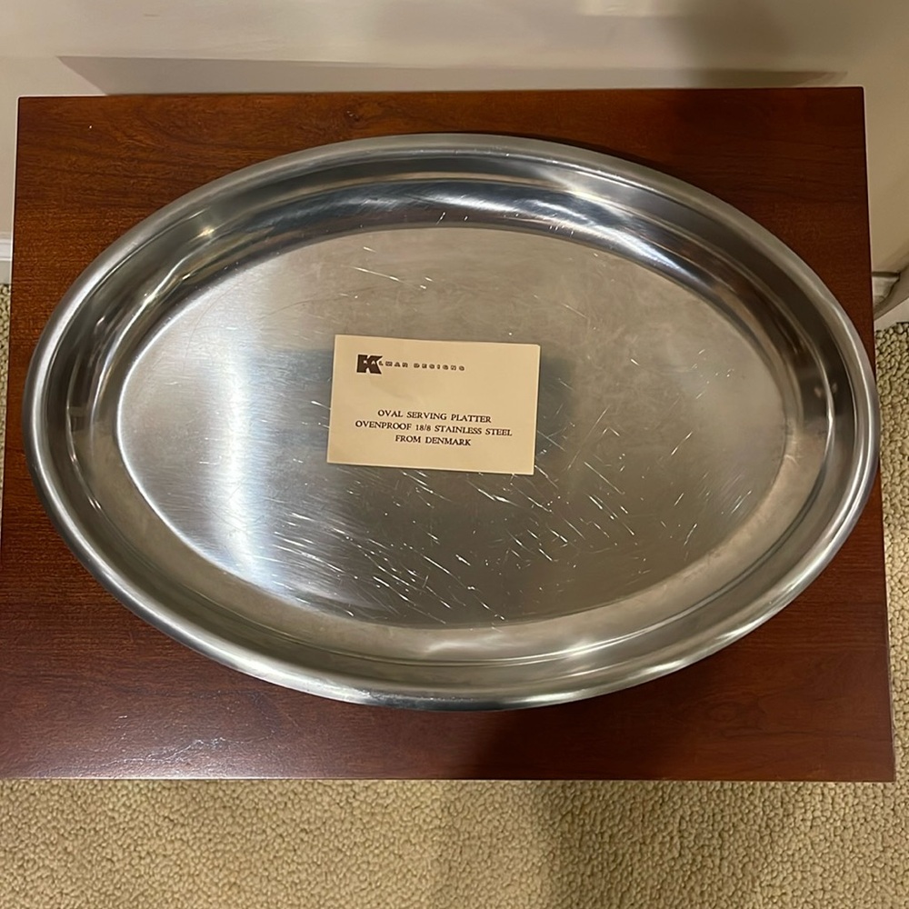 Kalmar stainless steel tray
